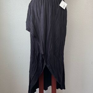NWT JW Styles Black Maxi Skirt Size S